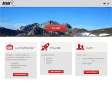 Tablet Screenshot of brainplus.at